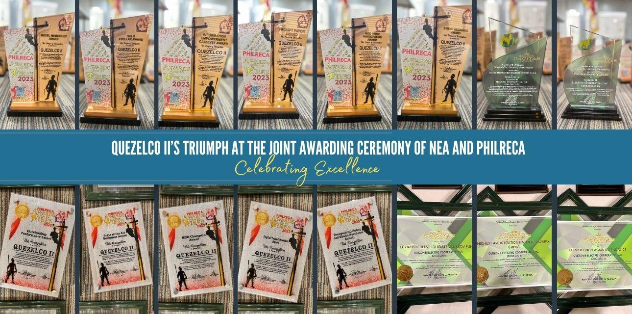 QUEZELCO II’s TRIUMPH AT THE JOINT AWARDING CEREMONY OF NEA AND PHILRECA